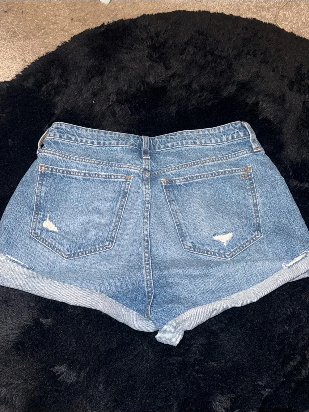 Madewell Relaxed Mid-Length Denim Shorts – Size 29